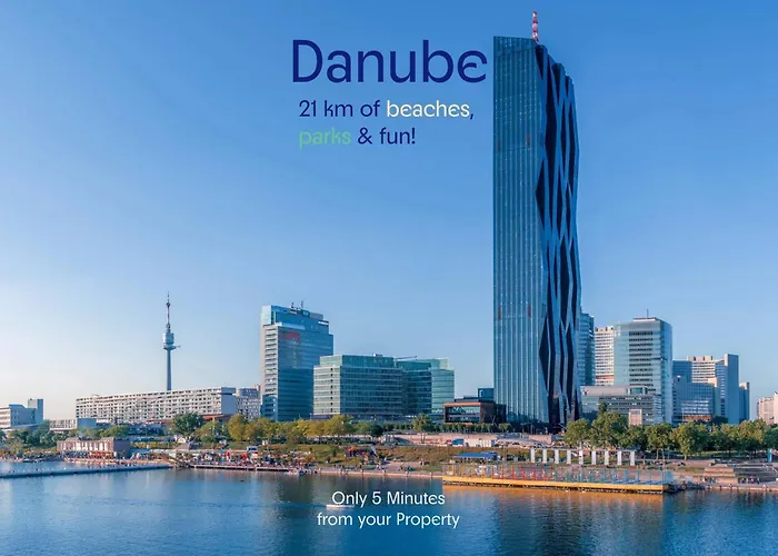 דירה Near Danube And Lorenz Boehler - Stylish Private With Shared Garden, Tv & Wifi